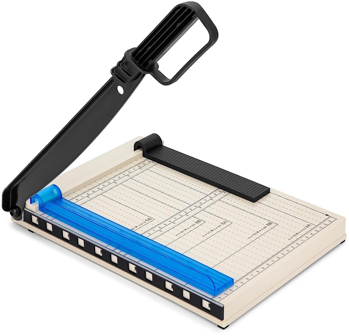 Handmatige A4 Papier Snijmachine voor 12 Vellen, Hoge Precisie Snijden van Papier, Foto's en Kaarten met Veiligheidsbescherming