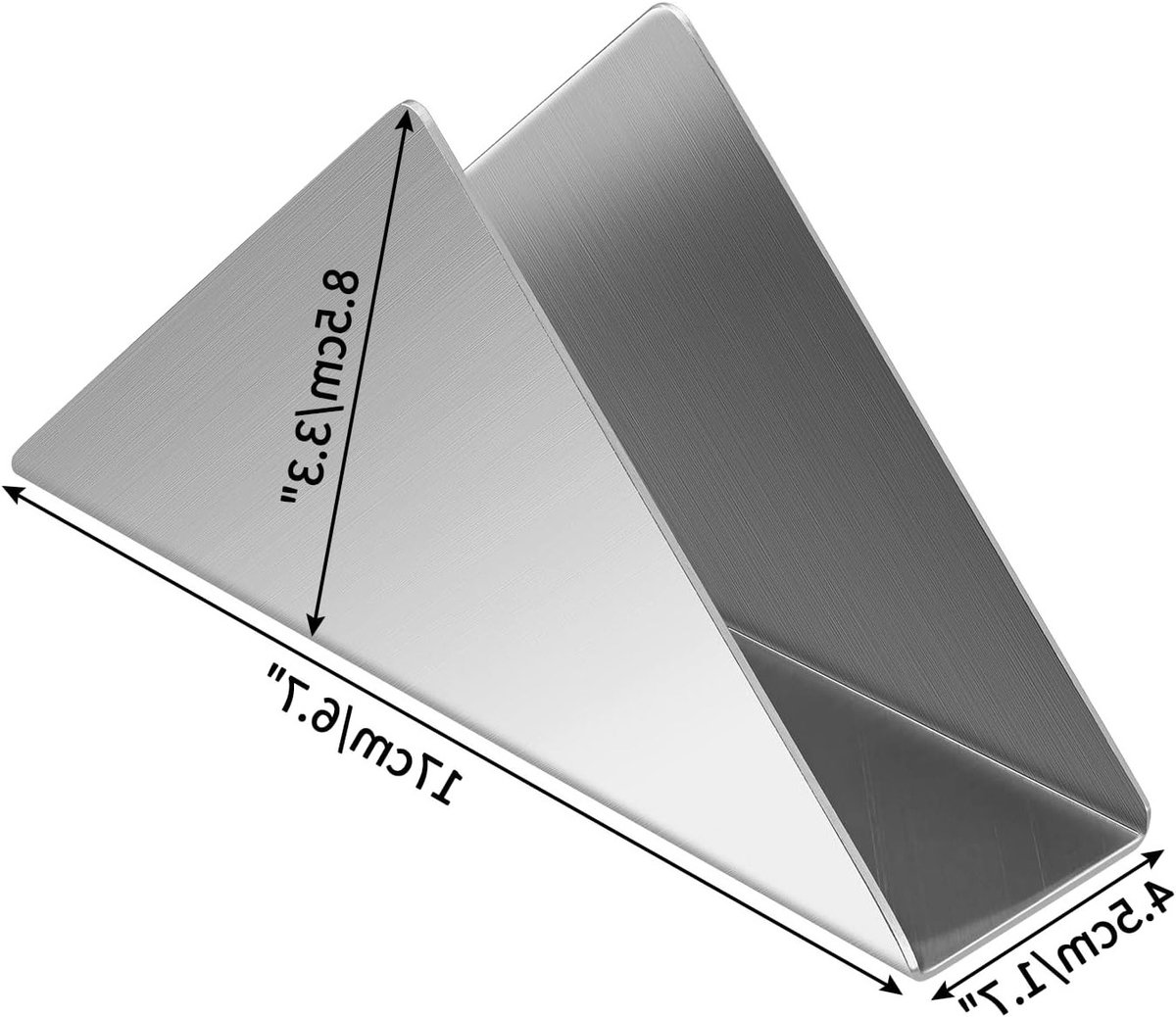 Stijlvolle RVS Servet Houder voor Cocktail Servetten, Metalen Opbergrek voor Servetten, 1 Stuk, Duurzaam en Elegant — cadeau in Cadeau-ideeën - foto 5