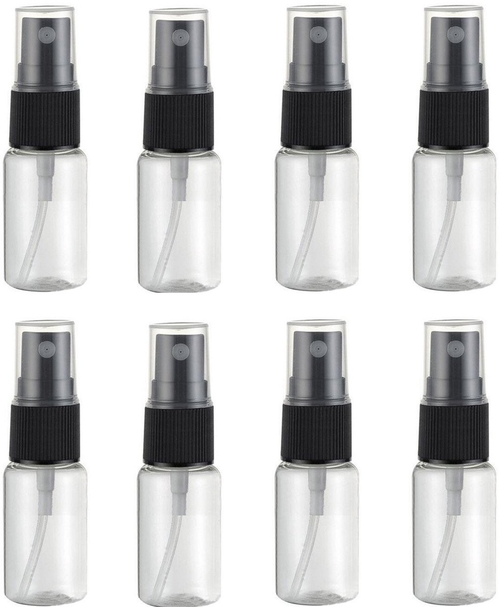 Dailygoody - Sprayflessen - Reiskits - Set van 8 - Transparant - 10ml
