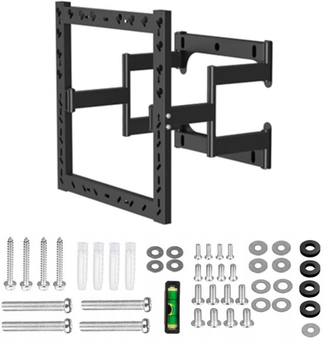 A-PEQ DY620L SlimFit Draaibare & Kantelbare TV Muurbeugel 32-65 Inch | Ultra Plat Design | Max. 60 kg