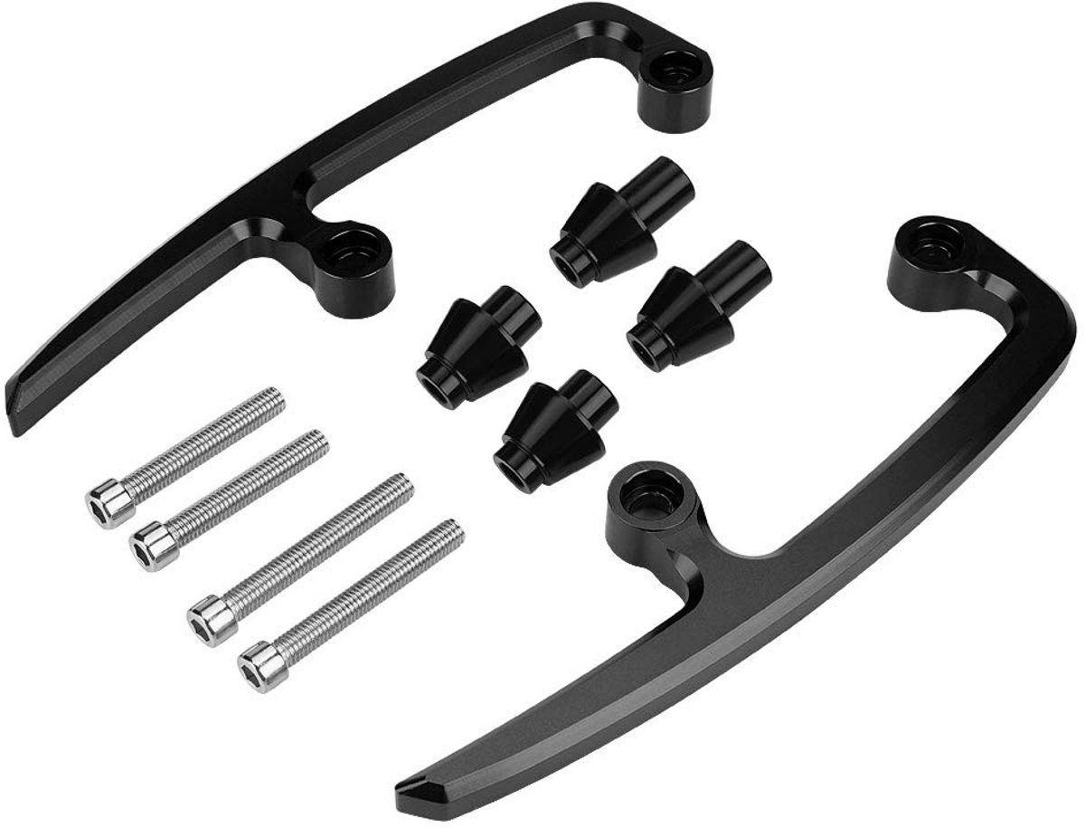 Dailygoods- Grab Bar Achterpassagier - CNC Aluminium - Vervanging Seat Rail Kit - Geschikt voor Z650 17-18 - Veiligheid - Grip voor Achterpassagiers - Passagiershandgreep