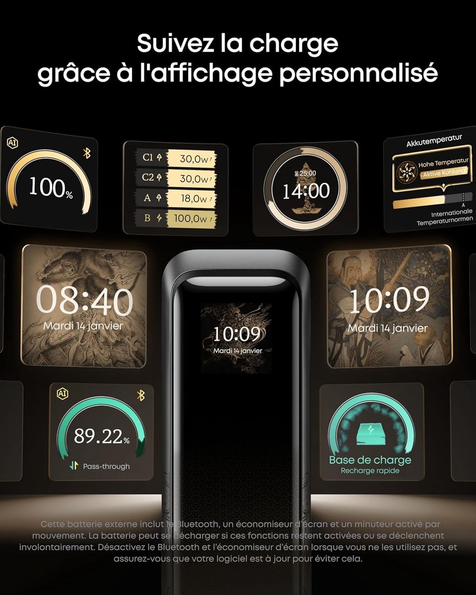 Anker Wukong Power Bank 20,100mAh 3-Port Charger - afbeelding 2