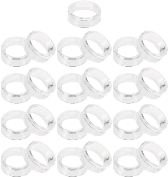 Solidchoice- Acrylstandaard - 25 Stuks - Ronde Golfbal Houder - Marmer - Collecties - Perfect voor Presentatie - Golfbalhouder van Solidchoice — afbeelding 3