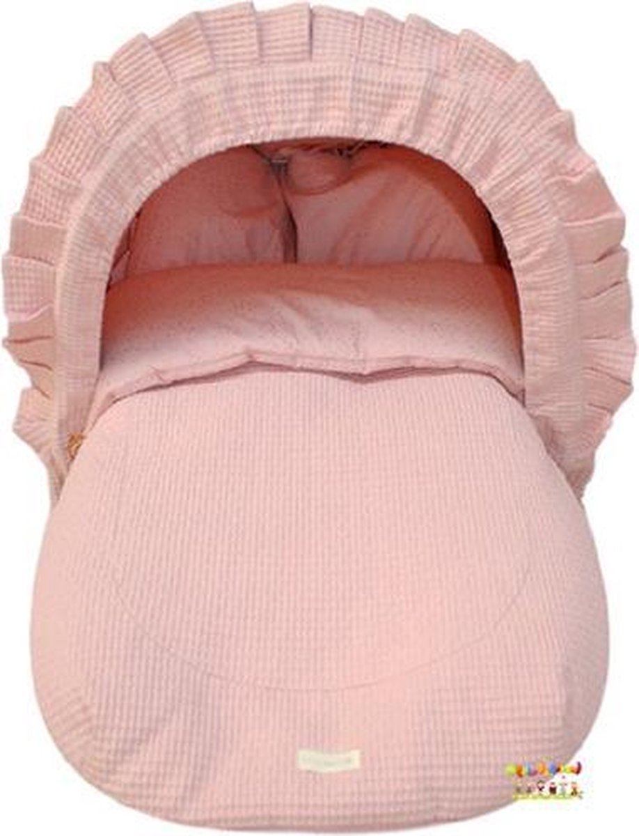 Maxi-Cosi hoes met voetenzak (roze) | bol.com