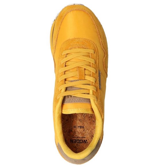 Woden Nora II Gele Veterschoenen Dames 39 | bol.com