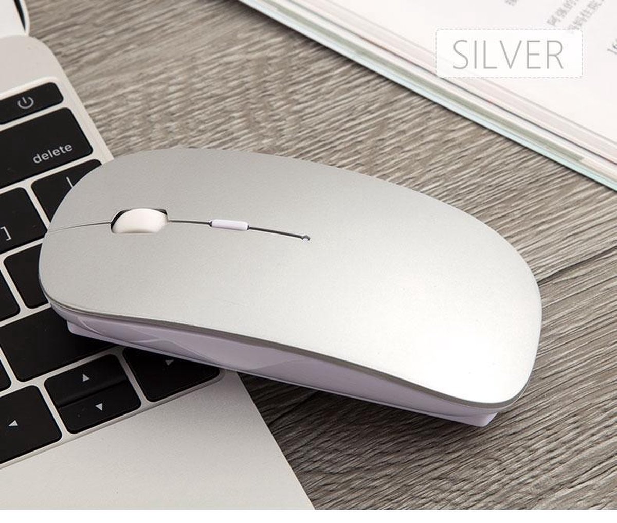 draadloze muis voor apple macbook air/pro/retina usb bluetooth | bol.com