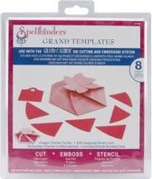 Spellbinders Grand Calibur Dies - Zeshoekig molentje bovenkant doos. LF-008