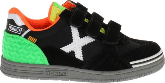 Munich jongens klittenbandschoen - Zwart - Maat 30 | bol.com