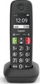 Gigaset E290EHX - Draadloze handset voor senioren om verbinding te maken met uw DECT basisstation - Zeer grote en verlichte knoppen - Extra luid geluid - compatibel met gehoorapparaat - zwart