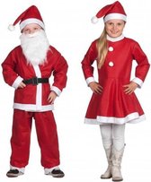 2-delig Kinder Kerstmanpak (Meisjes) 4-6 JAAR