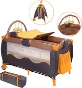 Kinder reisbed - campingbed - inclusief matras en accessoires