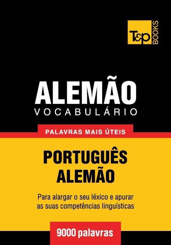 Vocabulário Português-Alemão - 9000 palavras mais úteis - cover
