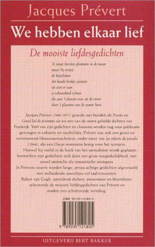 We hebben elkaar lief