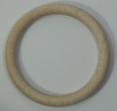 Houten ring beuken blank 115x12 Millimeter  10 stuks