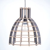 De Lingehof 'Cone Ø35 semi-grey' - Hanglamp - MDF