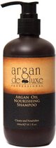 Argan De Luxe Nourishing Shampoo -950 ml met pomp -  vrouwen - Voor Beschadigd haar/Droog haar/Gekleurd haar - 950 ml met pomp