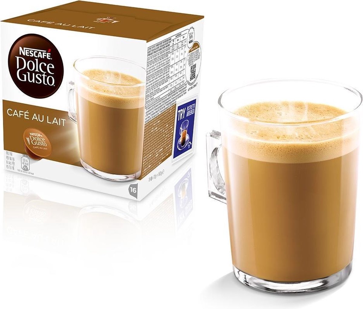 Nescafé Dolce Gusto Cafe Au Lait Koffiecapsules - 16 stuks | bol.com