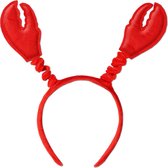 360 DEGREES - Rode krab scharen haarband