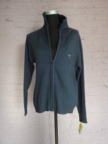 HKM Vest met tweezijdige ritssluiting, Maat M Grijs Nr. 967.