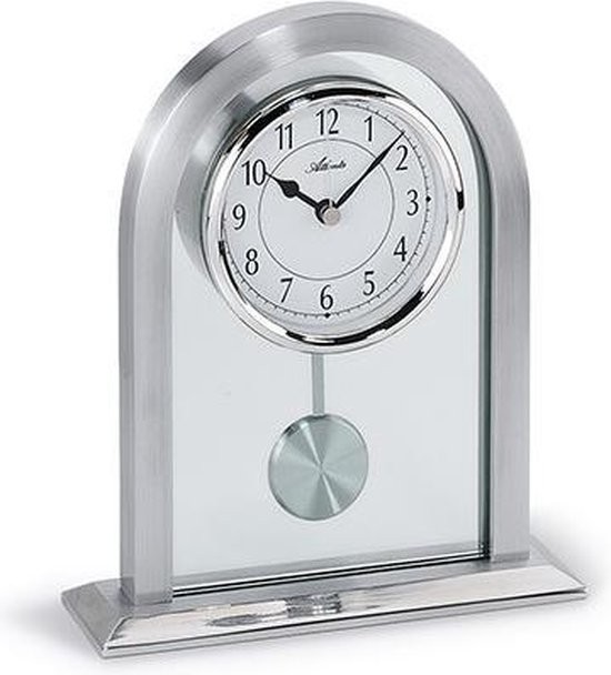 Horloge de table Silver Beauty Design moderne
