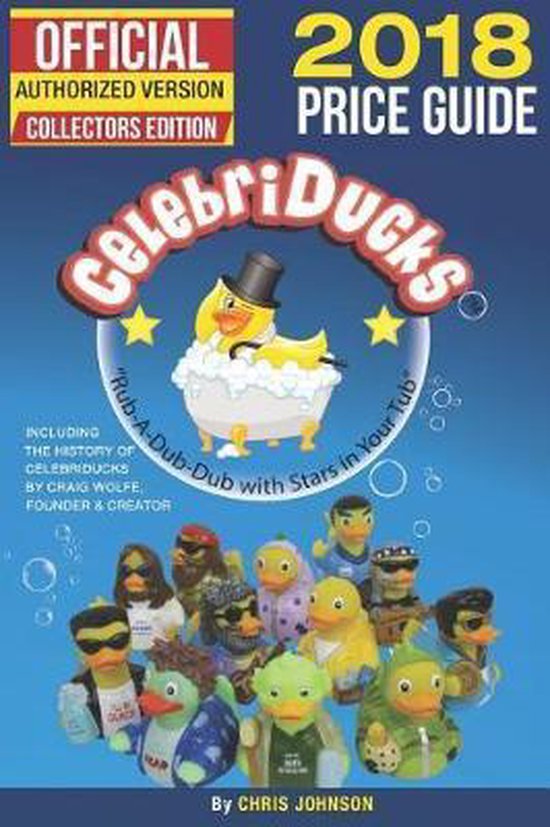 2018 First Official Price Guide to Celebriducks - cover