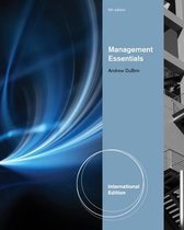 Management Essentials, International Edition