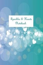 Sparkles & Hearts Notebook
