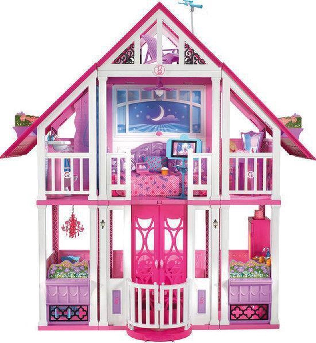 Faeröer strottenhoofd vervormen Barbie Malibu Droomhuis - Barbie huis | bol.com