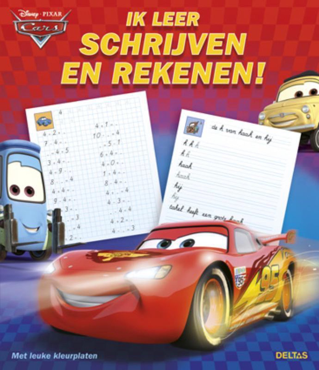 Disney Pixar Cars - Ik leer schrijven en rekenen