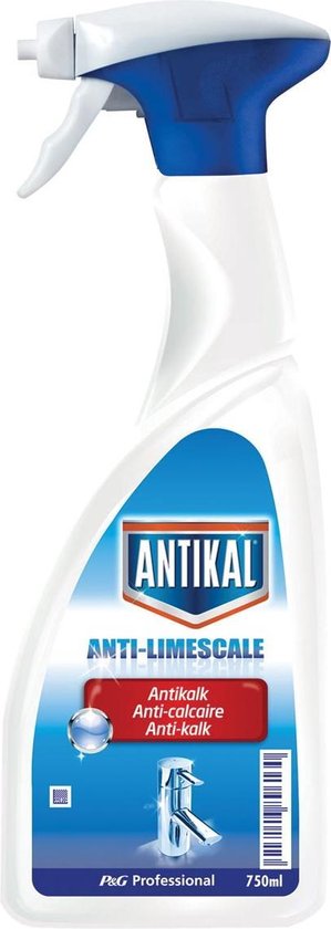 aantal uitzending magnifiek 11x Antikal antikalk spray, flacon van 750 ml | bol.com