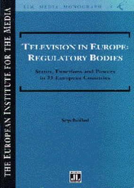 Television in Europe 9780861965465 Serge Robillard Boeken