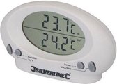 Silverline Binnen en Buiten Thermometer - 50 Graden tot + 70 Graden