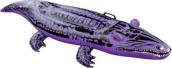 Opblaasbare Paarse Krokodil