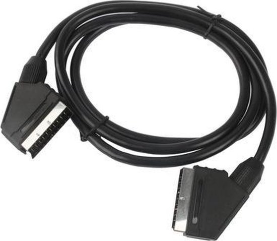 Let op type!! 20 Pin SCART naar SCART Kabel voor DVD/HDTV/AV/TV Kabel  Lengte: 1.5 meter | bol.com