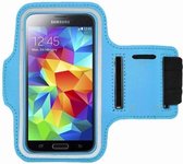 Samsung Galaxy Note 4 sports armband case Blauw Blue