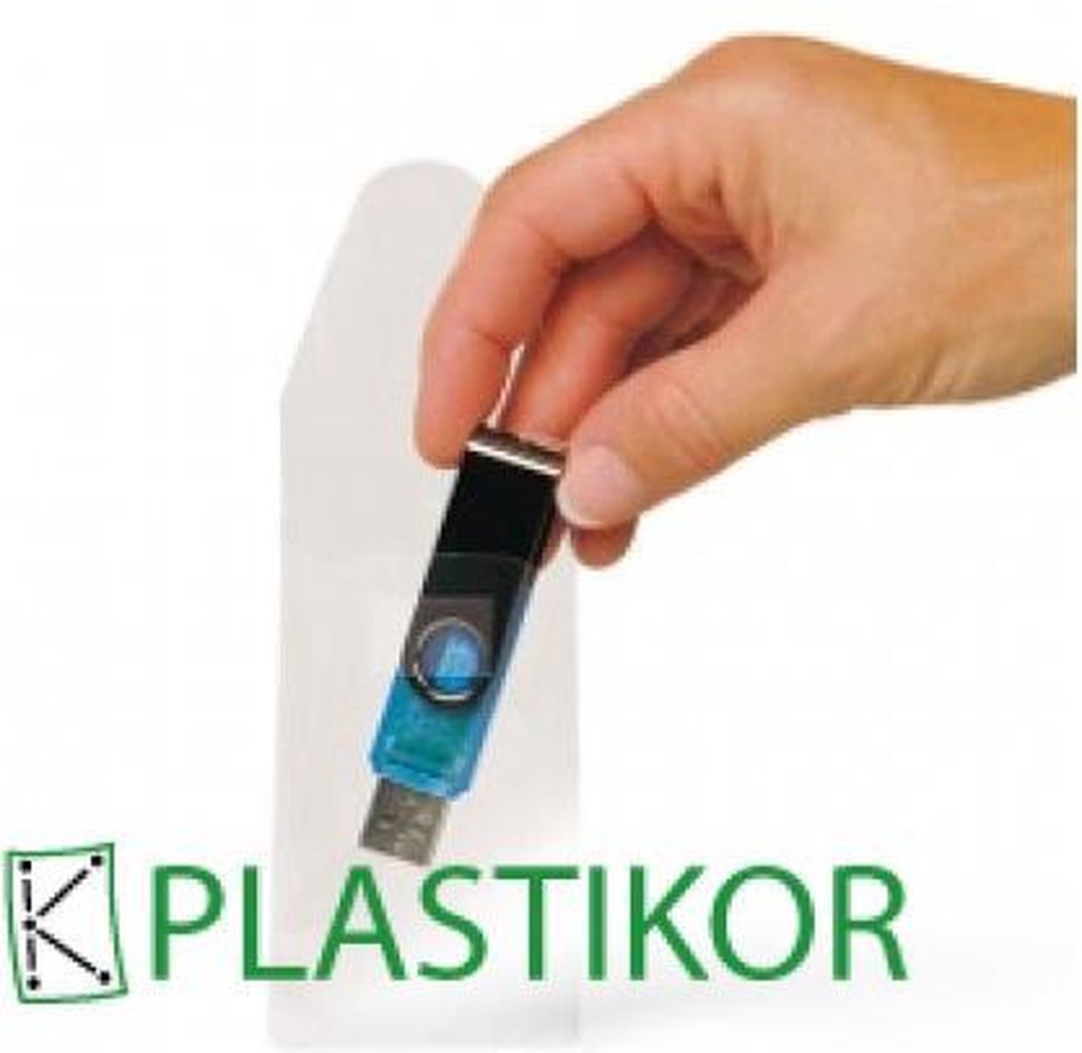 Plastikor Zelfklevende USB-etui met klep - 100 Stuks