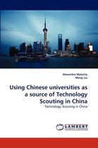 Using Chinese universities as a source of Technology Scouting in China