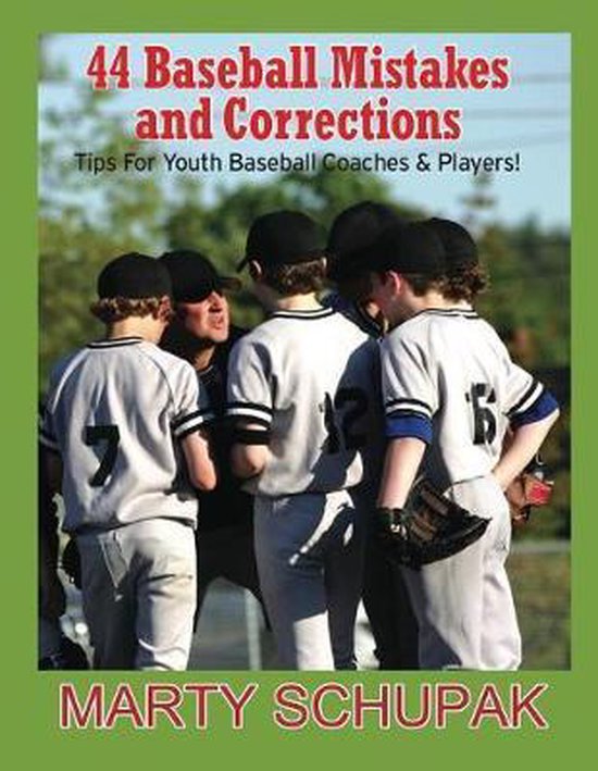44 Baseball Mistakes & Corrections - cover