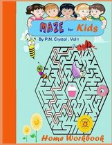 Maze Home workbook for kids