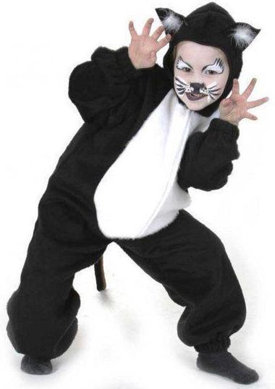 Vergelijking Onveilig Puur Zwarte kat kostuum voor kinderen 104 (4 jaar) | bol.com