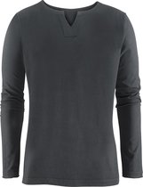 Yoga-Long-Shirt "Pero", charcoal S Loungewear shirt YOGISTAR