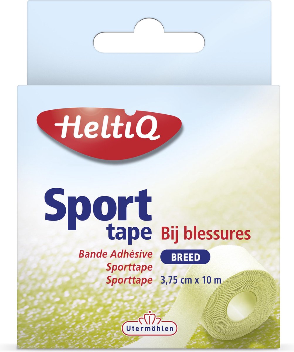 Heltiq Sporttape Breed 3.75x10 Heltiq Voordeelverpakking