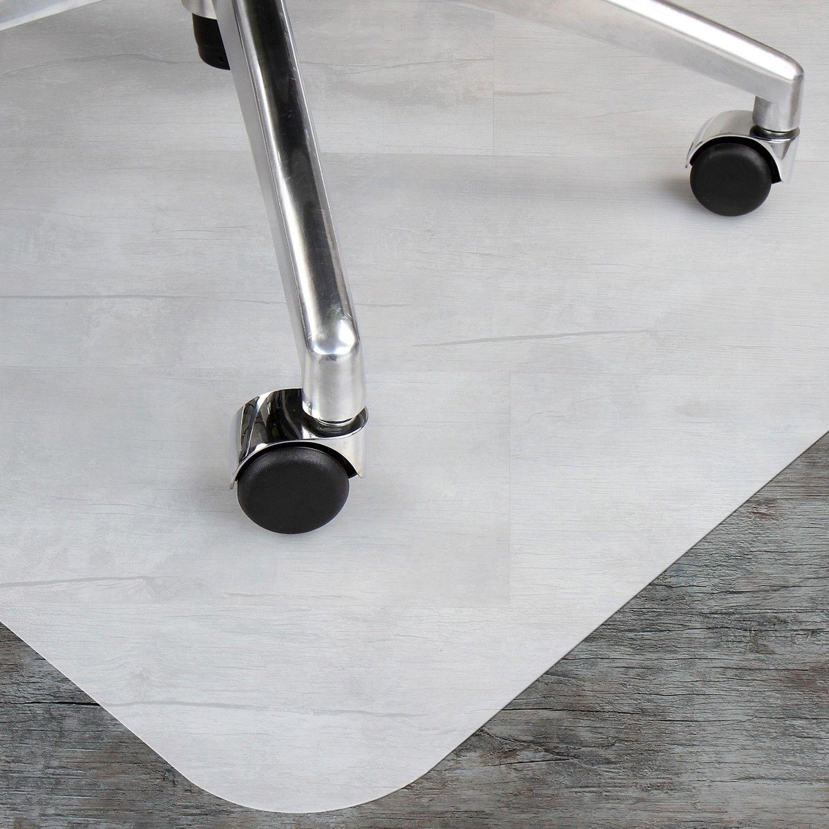 Vloerbeschermer 120x130 cm - vloermat - mat voor bureaustoel | bol.com