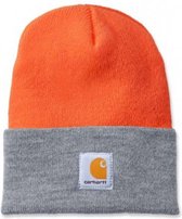 Carhartt Muts ACRYLIC WATCH HAT oranje/grijs -Beanie