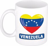 Hartje Venezuela mok / beker 300 ml - Venezolaanse koffiebeker