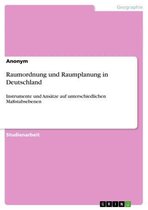 Raumordnung und Raumplanung in Deutschland