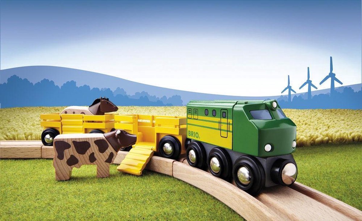BRIO Trein met boerderijdieren - 33404 — afbeelding 6