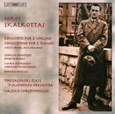 Georgios Demertzis, Thessaloniki State Symphony Orchestra - Skalkottas: Concertos For 2 Voilins & 2 Pianos (CD)