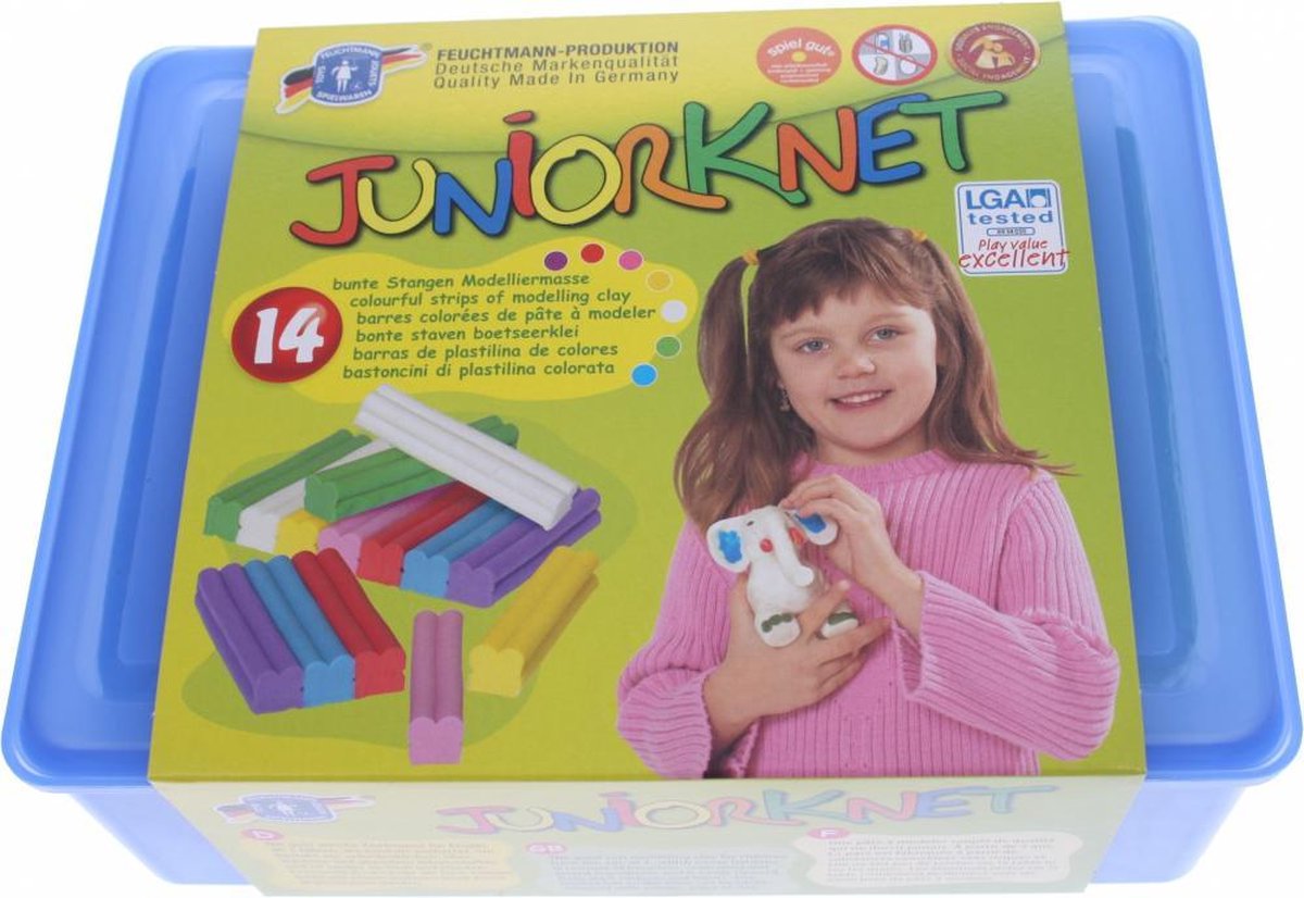 Juniorknet Klei Set One For Two - Box Maxi 700 Gram