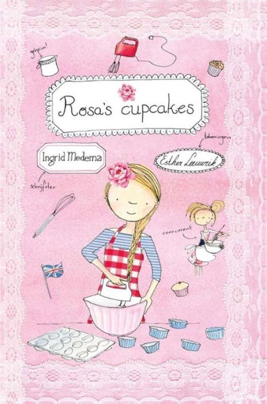 Supergezellige meidenserie 1 - Rosa's cupcakes - cover